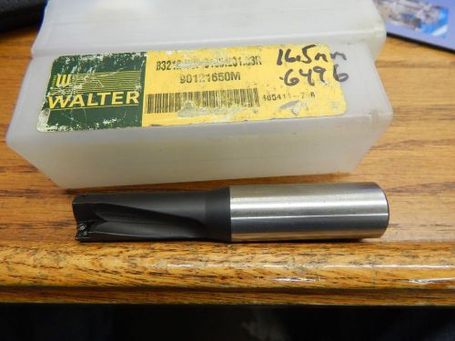 Walter 16.5mm (.6496&#034;)&#034; Insert Drill B 3212.U3F.0165.Z01.33R