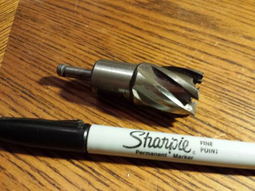 Slugger cutter, 7/8&#034; dia,  annual cutter, 1&#034; depth of cut, drill bit,  sharp for sale