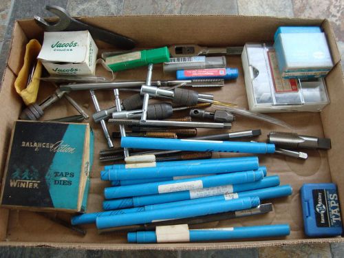 MIXED LOT OF TAP &amp; DIE TOOLS