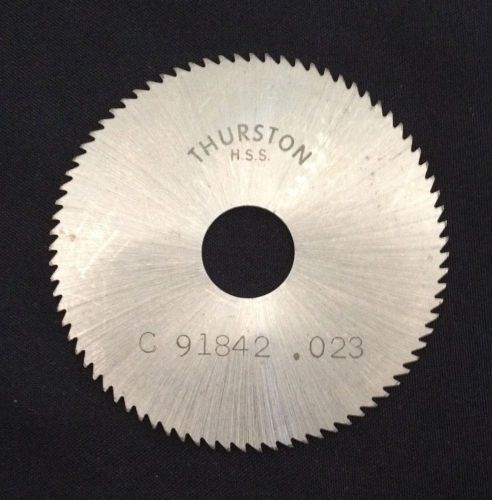 Jewelry Thurston C 91842 HSS 2 x 0.023 x 1/2 Slitting Slotting Saw Blades