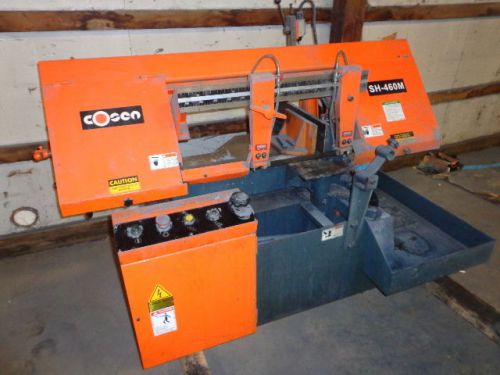 Cosen model sh-460m, horizontal band saw, used for sale