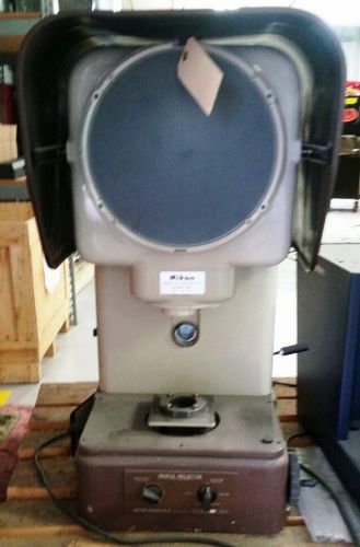 Nikon V-6C vertical optical comparator with 20x lens as is