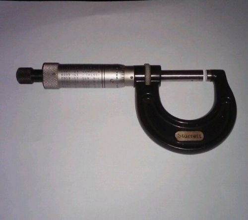 1 inch starrett micrometer