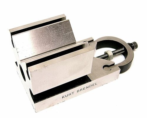 Kurt brendel clamp workholding precision prism work holder v-block machine tool for sale