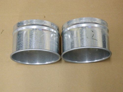2 hose adaptors for 8&#034; dia. Nordfab Quick-fit or compatible clamp-together duct