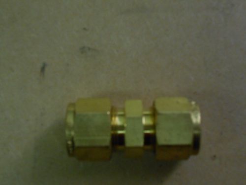 Swagelock brass 1/2&#034; union tube fitting for sale