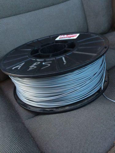 3-D Printing Filament, 1.75mm Gray ABS (1kg spool)