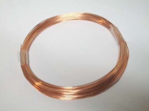10 feet bare solid copper wire 8 awg for grounding or for scrap/jewelry/crafts