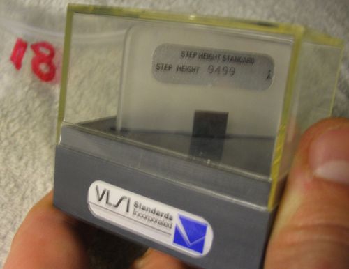 VLSI Standards Step Height Standard Quartz 4458 Microscope Calibration SHS (SIO2