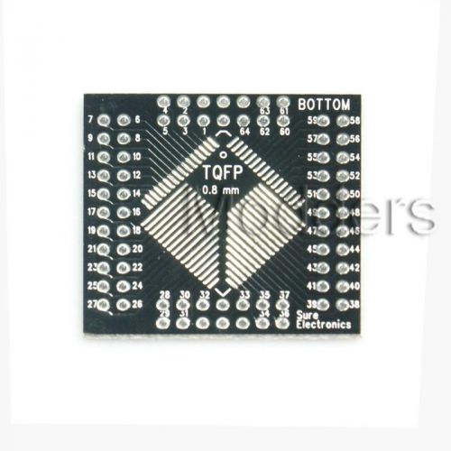 25pcs 32 ~ 64 Pin 0.8mm to DIP PCB Adapter Converter