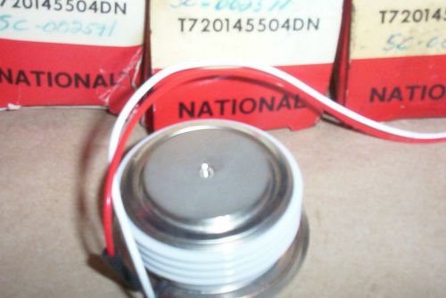 Three, NEW, National electric, SCR;s, T720145504DN,  Thryristors