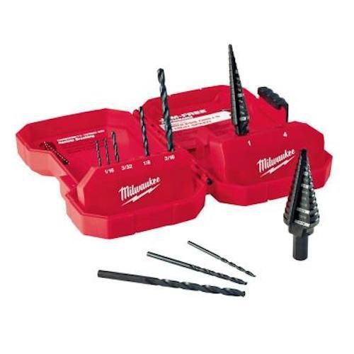 Milwaukee 48-89-9222 10 piece drill &amp; step bit set brand new for sale