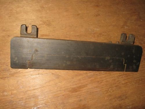 Walker turner bench saw insert w/dado knockout 9&#034;x2&#034; for sale