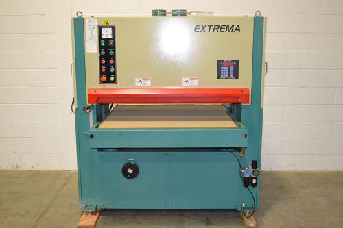 Extrema XS-1A43 43&#034; Single Head Wide Belt Sander, 25HP, lots of features!!
