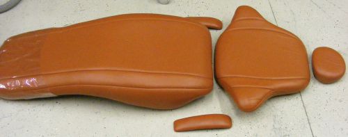 Pelton &amp; Crane 1800 Mandarin Orange Plush Ultraleather Dental Chair Upholstery