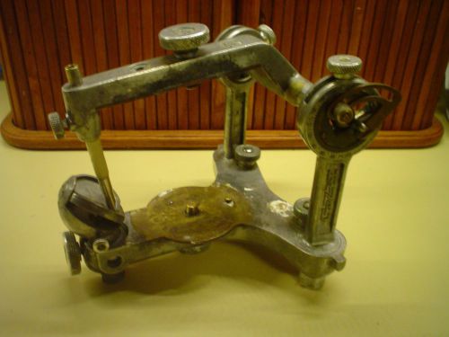 Vintage Hanau Adjustable Dental Articulator Dentist Lab Equipment