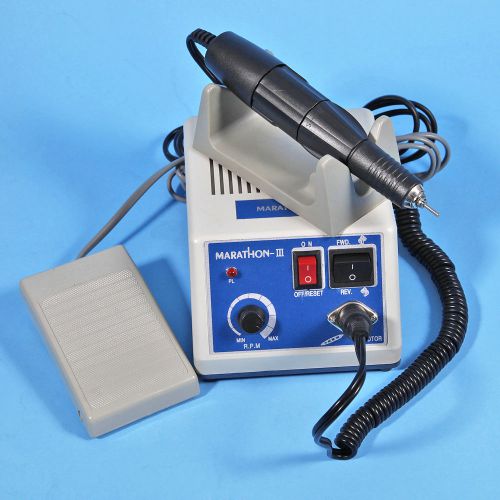 Dental marathon polishing lab electric micro motor &amp; 35k rpm handpiece n3 ca for sale