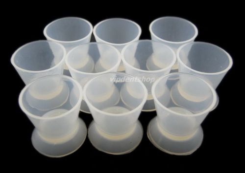 10 pcs New Dental Lab Silicone Mixing Bowl Cup Small 5ml