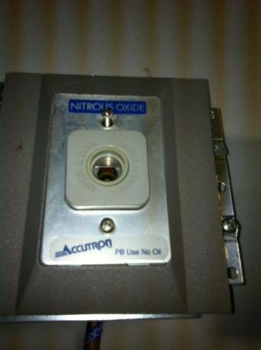 nitrous oxide, vacuum and oxygen wall outlet quick connect by Accutron