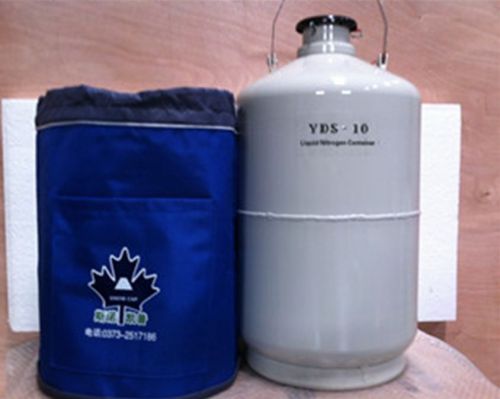 10 l liquid nitrogen tank cryogenic ln2 container dewar with straps ship via dhl for sale