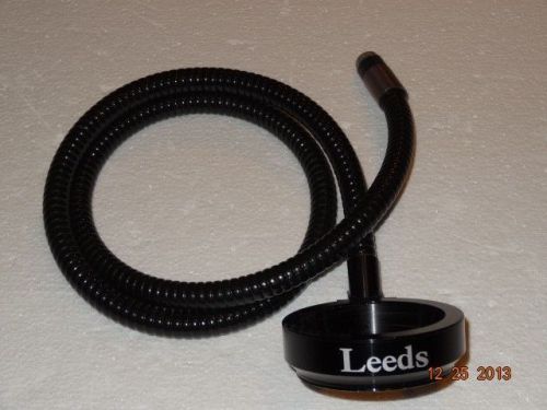 Leeds LRL-410 Fiber-optic Light Sours Flex Cable Ring Mount  for Microscope