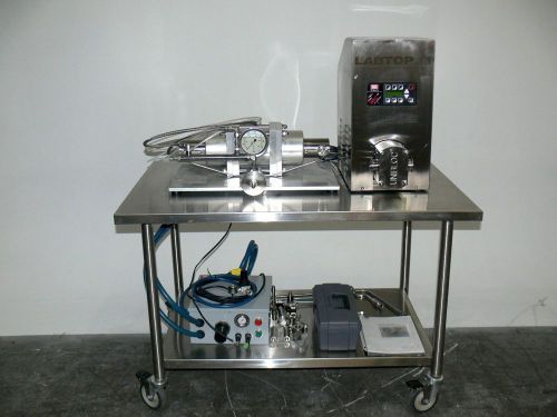 Avestin  emulsiflex c50 homogenizer w/ controller &amp; teknoflow labtop 350 pump for sale