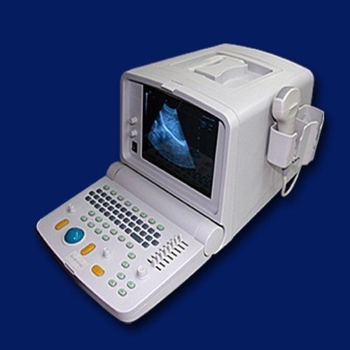 Contec cms600h veterinary vet ultrasound scanner w/ 5.0 mhz mictroconvex probe for sale