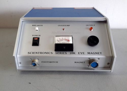 Scientronics Series 10K Eye Magnet Console Ophthalmic Lab Surgical
