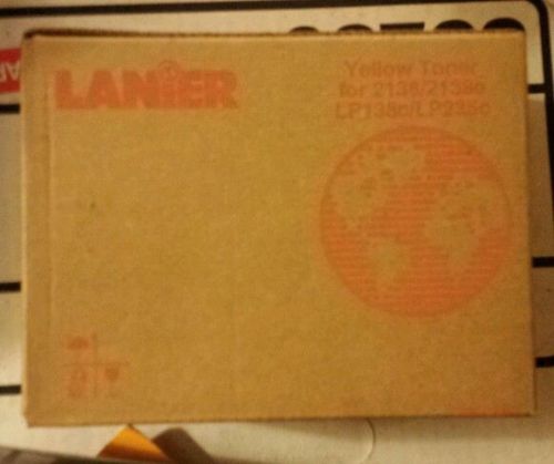 GENUINE NEW** Lanier Toner 2138/LP138c/LP235c (Yellow)