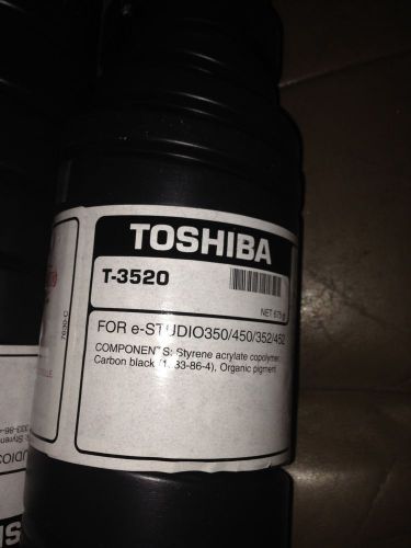 GENUINE TOSHIBA T-3520 BLACK TONER E-STUDIO 350/450/352/452
