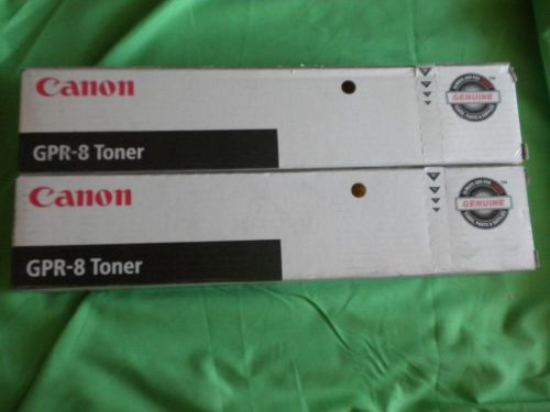 2 CANON GPR-8 (6836A003AA) Black Toner Cartridge
