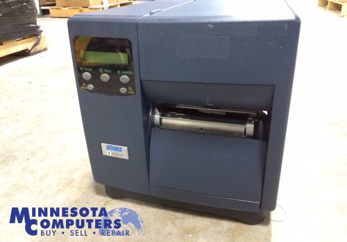 Datamax i-4308 barcode/thermal printer - ser/par/eth/ rewind - r42-00-18400y07 for sale