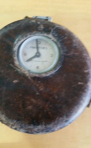 &#034;RARE PINKERTON Vintage Night Watchmans Time Recorder Clock with keys