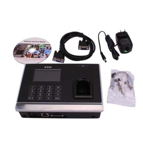 Fingerprint attendance pin time clock with lcd indicator installate accessories for sale