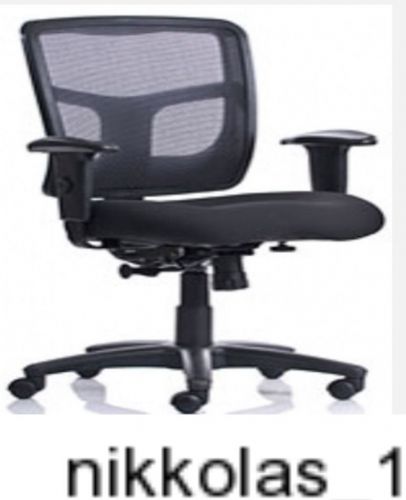 Office Chair Ergo Design With Comfort In Mind Medium Back Task Chair Black Mesh