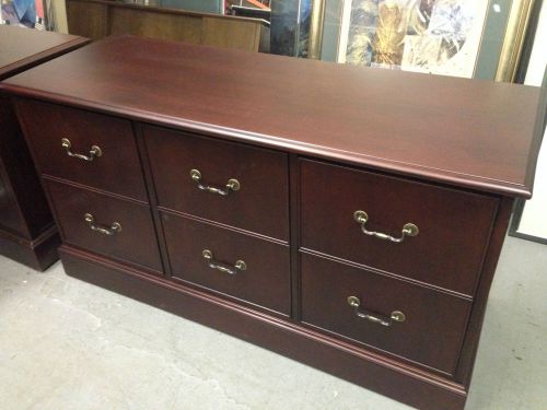 TRADITIONAL STYLE CREDENZA by JAFCO OFFICE FURN in MAHOGANY COLOR WOOD