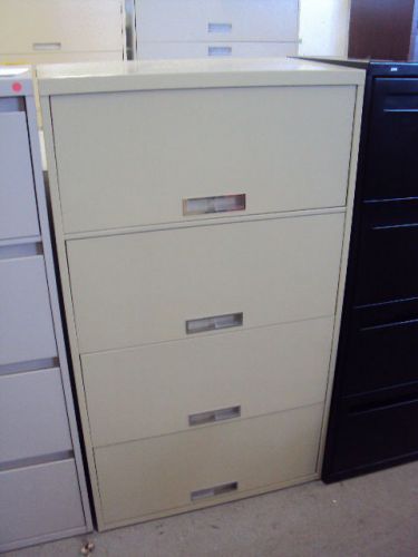 ***4 DRAWER LATERAL SIZE FLIPPER DRAWER FILE CABINET by STEELCASE OFFICE FURN***
