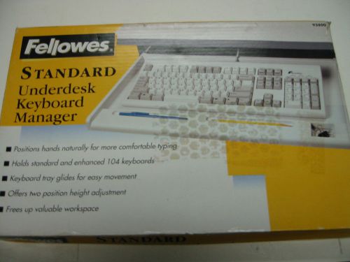 Fellows Standard Underdesk Keyboard Manager  93800