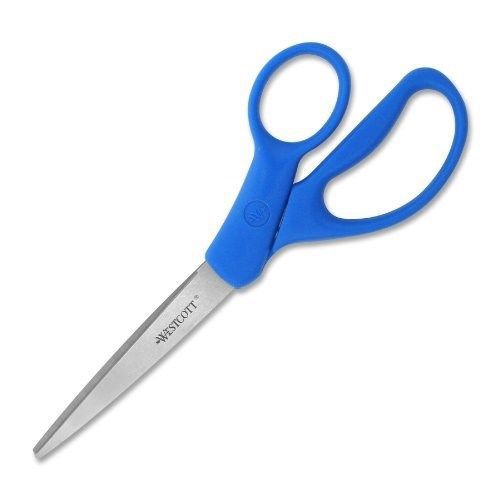 Westcott - Preferred Scissors, 8&#034; Straight, Right/Left Hand, Blue, 1 , 41218