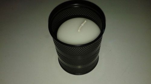 &#034;Trend Basics&#034; Black Pencil Cup with Candle