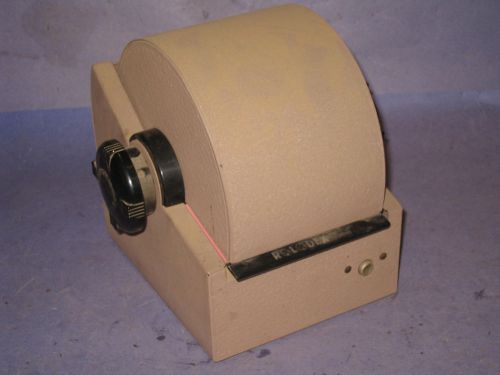 Vintage Tan Metal Rolodex Card File Model 2254D  i used this in the 70&#039;s  41J2