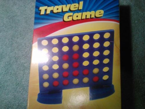 New Connect Four Travel size Game 2 players