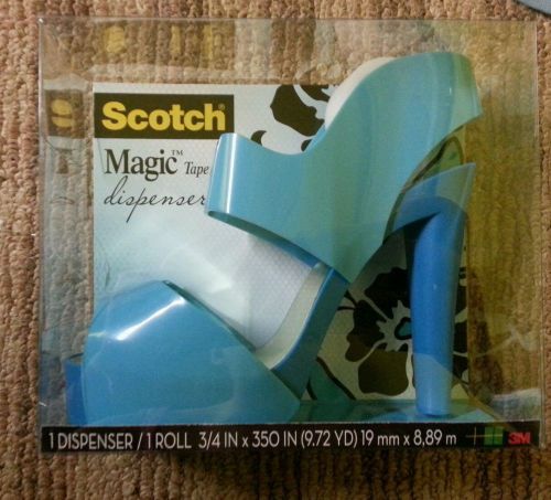 Novelty Scotch Magic Tape Dispenser High Heal Stiletto. New In Package.