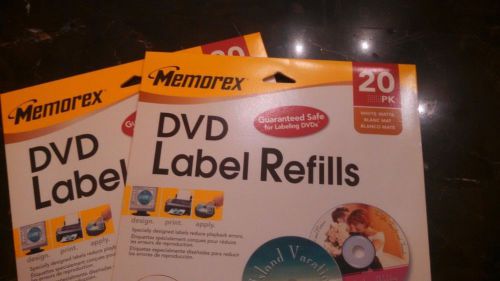 Memorex CD/DVD Label Refills 25 PK