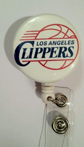 Clippers NBA ID Badge/holder Retractable Reel