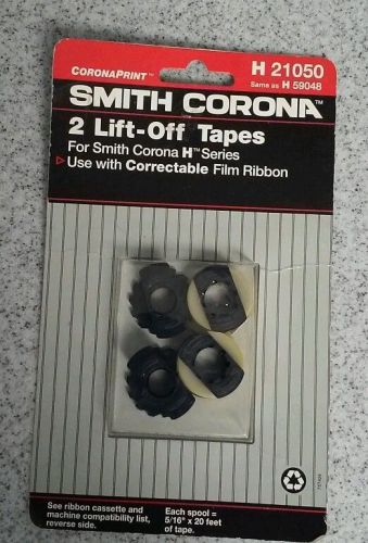 Smith Corona H21050 Lift off tapes correctable film ribbon set of 2