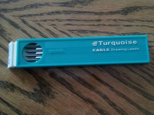 1 doz turquoise eagle drawing leads