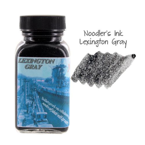 Noodler&#039;s Ink Fountain Pen Bottled Ink, 3oz - Lexington Gray