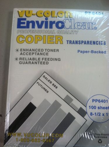 Transparency sheets VU-COLOR  PP6401