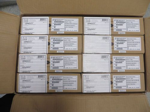 Lot of (8) NEW Cisco CP-7942G Unified IP VoIP Telephone w/ Handset _ lcbn